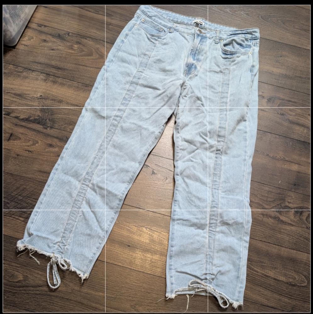 Fashion Nova Jeans Wide Leg Size XL‎